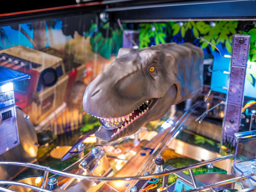 Jurassic Park 30th Anniversary LE Pinball Machine - T-Rex
